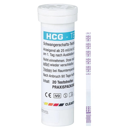 Cleartest® HCG Schwangerschaftstest – 20 Tests