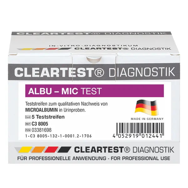 ClearTest® Albu-Mic Schnelltest einzeln
