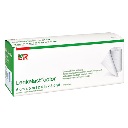 Lenkelast® color Universalbinde blau, 10 Stück