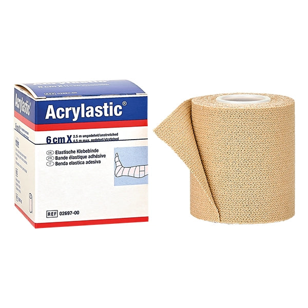 BSN Acrylastic Klebebinde, weiß, 1 Stück