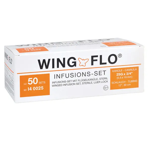 Wing-Flo® Venenpunktionskanüle, 50 Stück