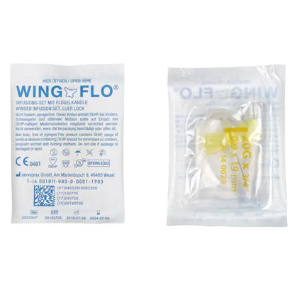 Wing-Flo® Venenpunktionskanüle, 50 Stück