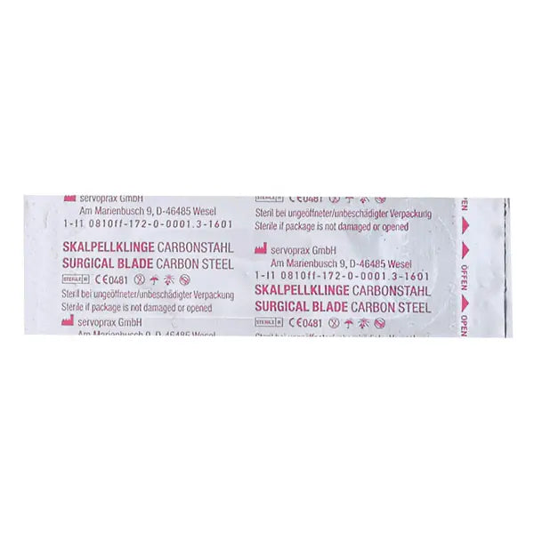 Mediware Skalpellklingen – steril, Carbonstahl