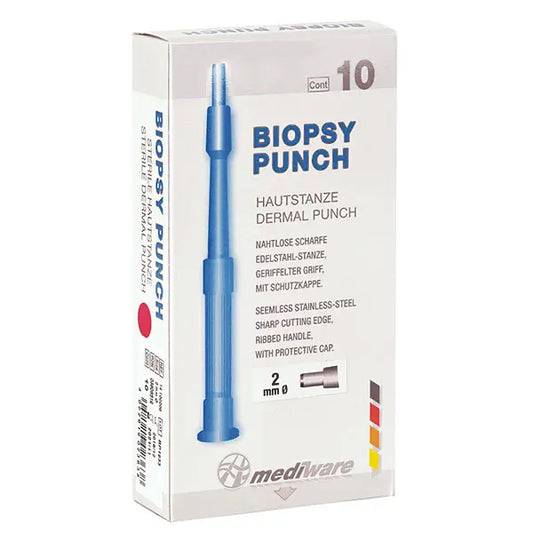 Mediware Biopsy Hautstanzen, 10 Stück