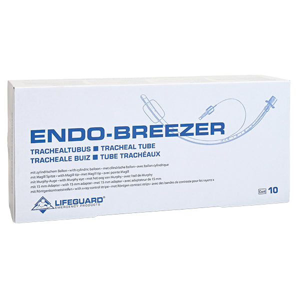 Endo Breezer Endotrachealtuben Universalmodell mit Ballon – steril, 10 Stück