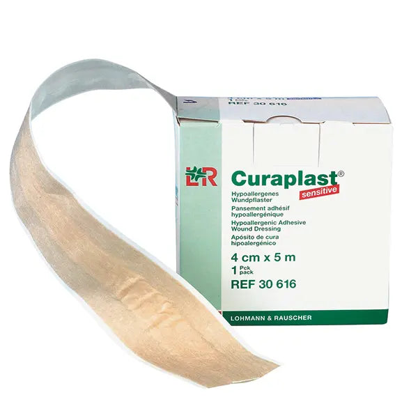 Curaplast Sensitive Wundschnellverband, beige, 5 m