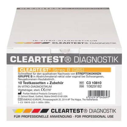 ClearTest® Strep B Schnelltest, 10 Stück