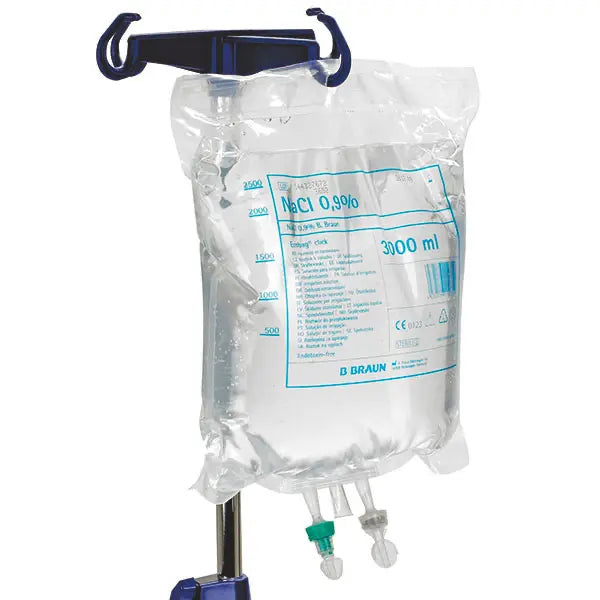 Isotone Kochsalzlösung 0,9% NaCl – Ecoflac® plus Flaschen