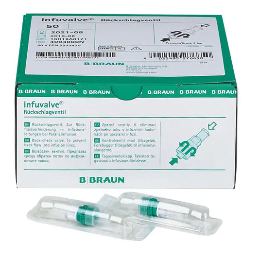 Infuvalve® Rückschlagventil Parallelinfusion 50 Stück