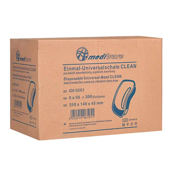 Einweg-Nierenschale aus Zellstoff, 50/300 Stück