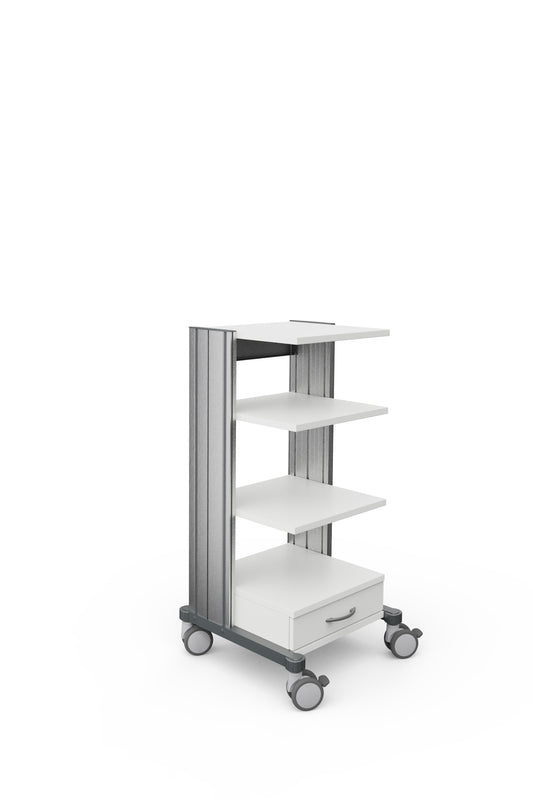 Haeberle swingo Gerätewagen 1 45 weiß, h=1118 mm