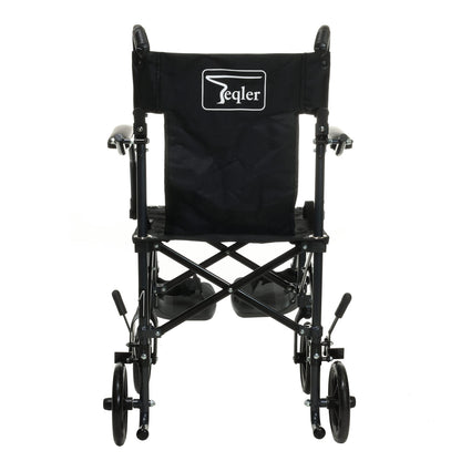 Transportstuhl klappbar mit Fußstützen