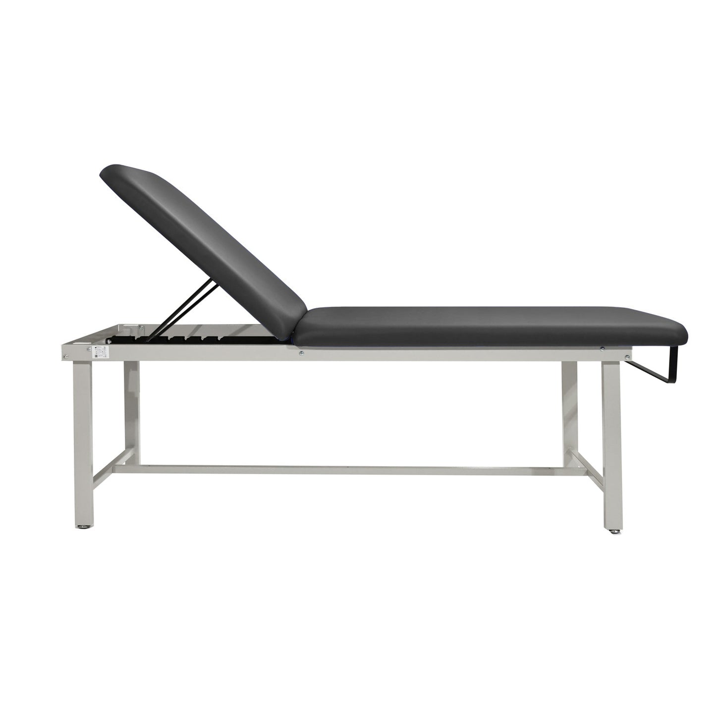 Untersuchungsliege anthrazit, 6‑Stufen Rückenverstellung