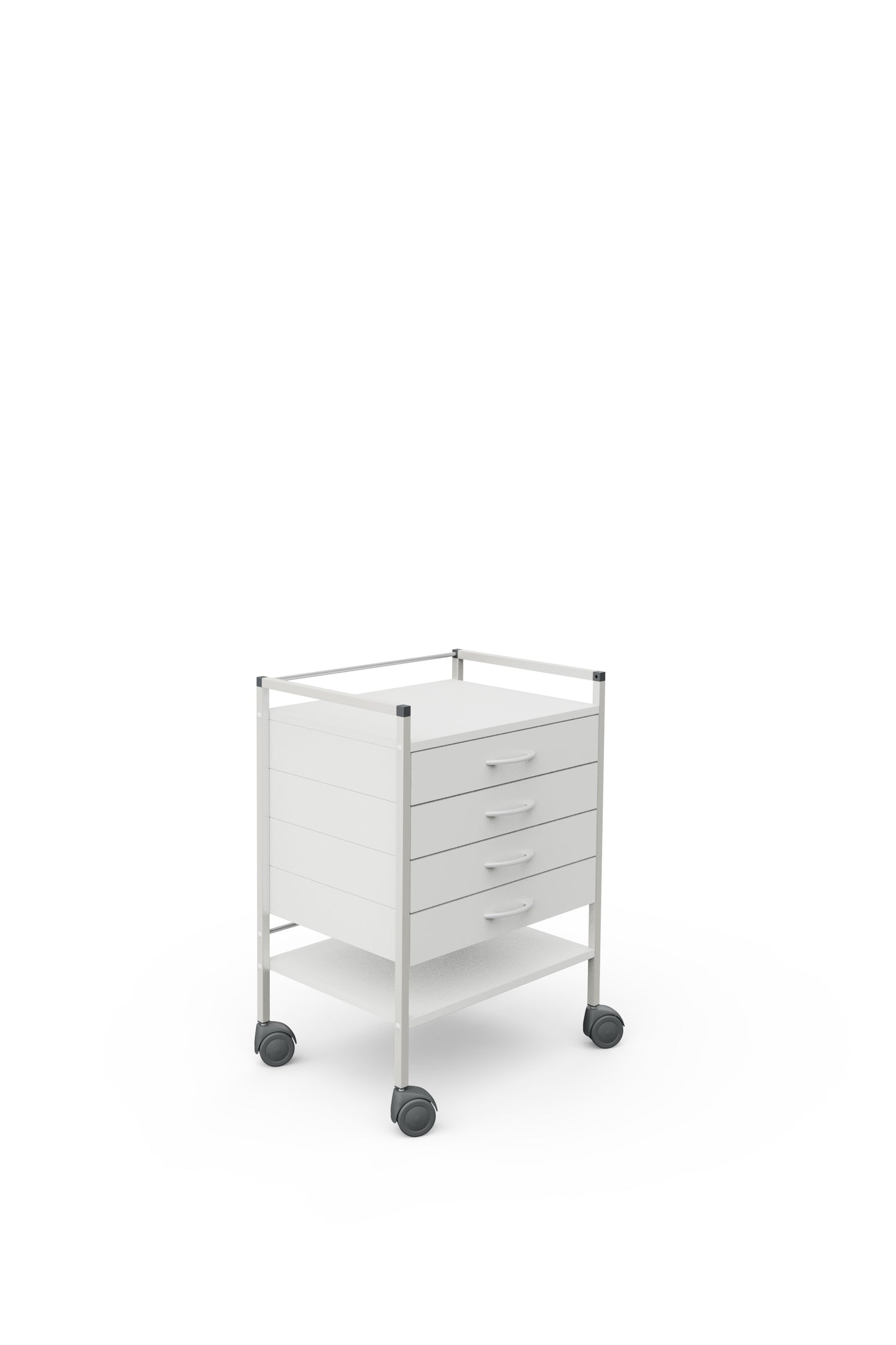 Haeberle 08/16 Basiswagen weiß 830 mm hoch