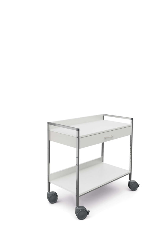 Haeberle Variocar 90 Basiswagen weiß, 870 mm hoch