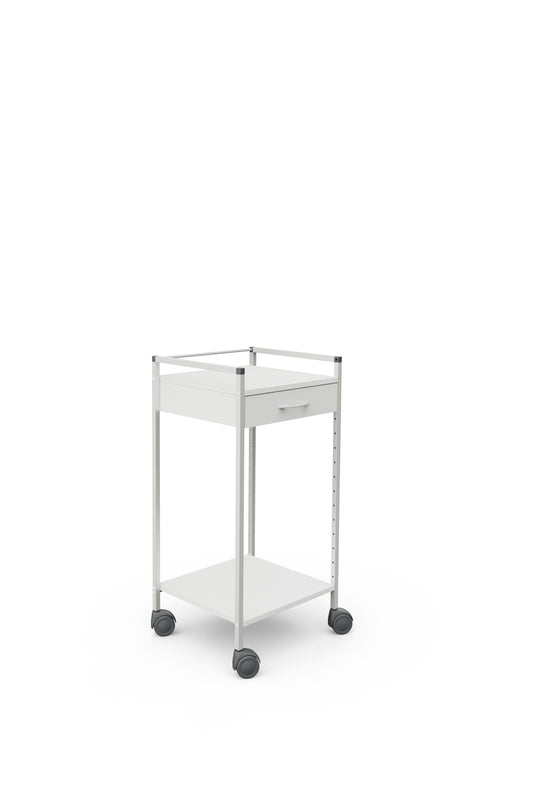 Haeberle Steharbeitsplatzwagen 45 weiß, 1003 mm hoch