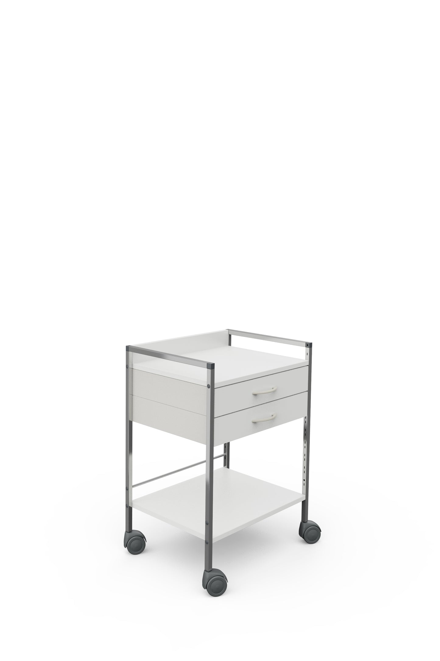 Haeberle Variocar 60 Basiswagen weiß, 830 mm hoch