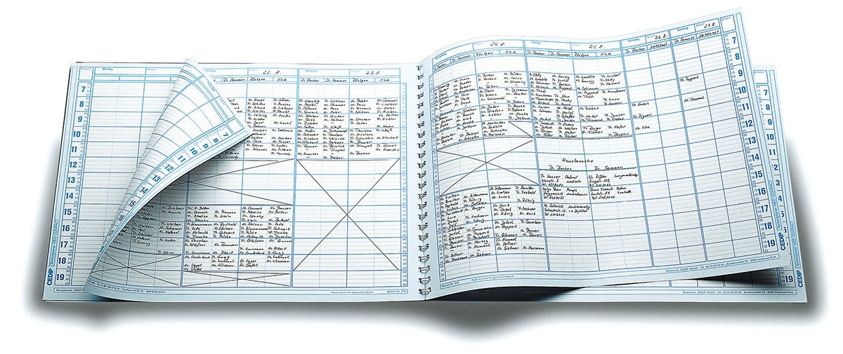 Med Compact Spiralbuch Terminplaner