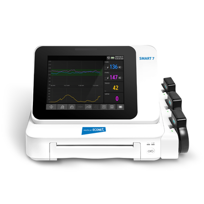 Medical Econet SMART 7 – Fetalmonitor mit Möglichkeit zur Zwillingsmessung