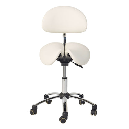 Sattel-Hocker mit Rückenlehne Teqler