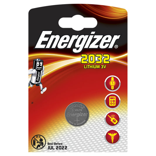 Energizer Batterie CR2032, 3 V, 1 Stück