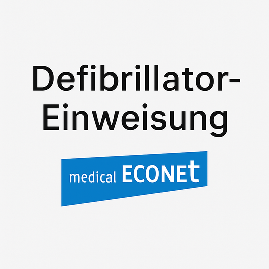 Defibrillator-Einweisung telefonisch gemäß Medizinproduktegesetz