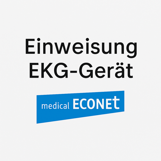Medical Econet EKG-Einweisung telefonisch