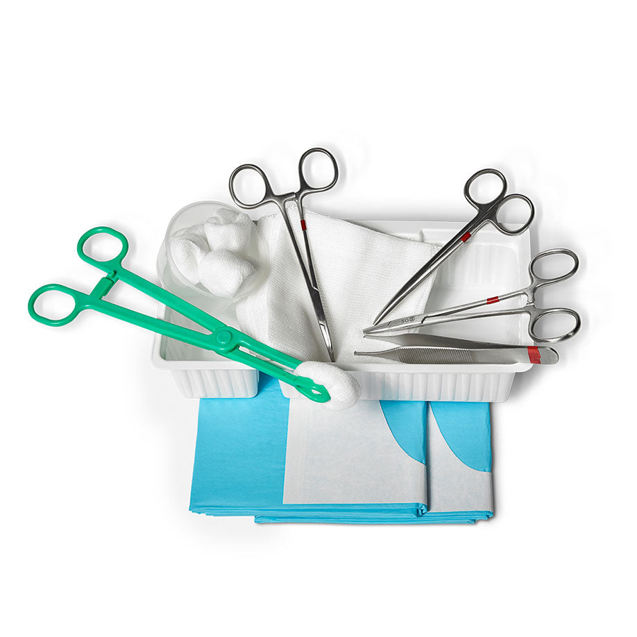 Wundversorgungs-Set fein – steril (10 Sets)