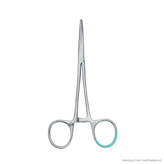 Peha-instrument Einweg-Klemme Halsted, gebogen, 25 Stück