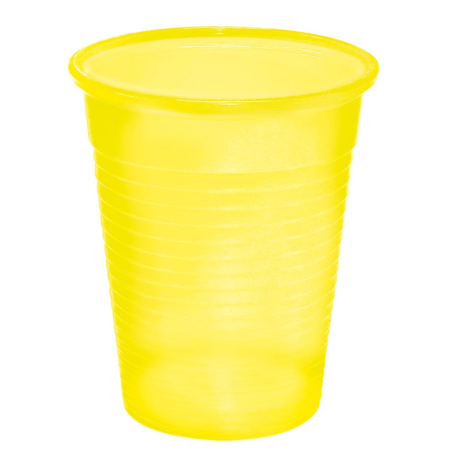 Trinkbecher – 180 ml, bunt, unsteril