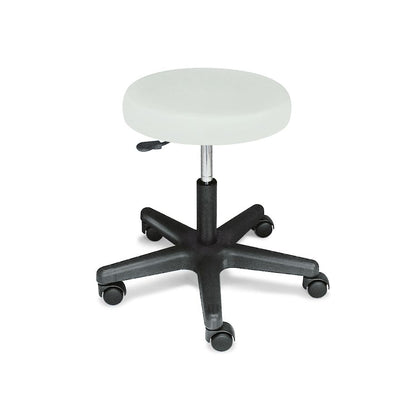 Rollhocker mit harten Rollen