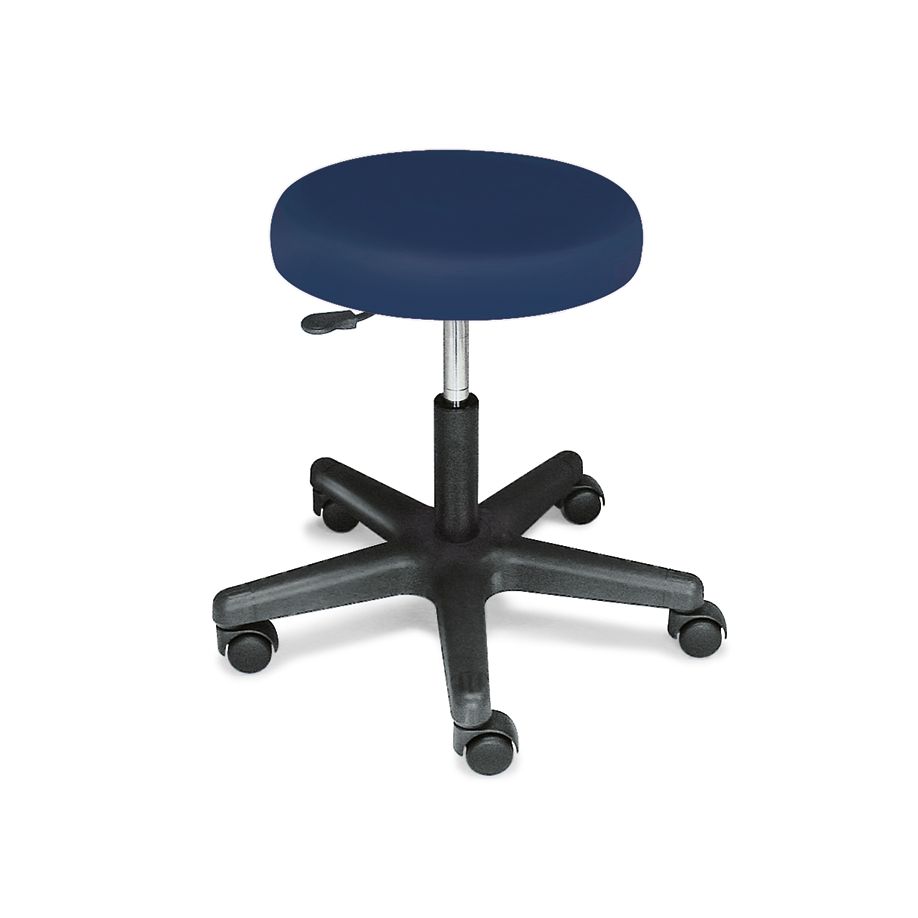 Rollhocker mit harten Rollen