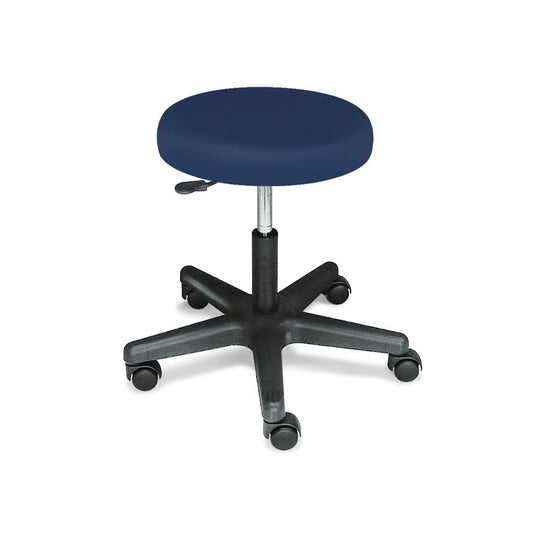 Rollhocker mit harten Rollen