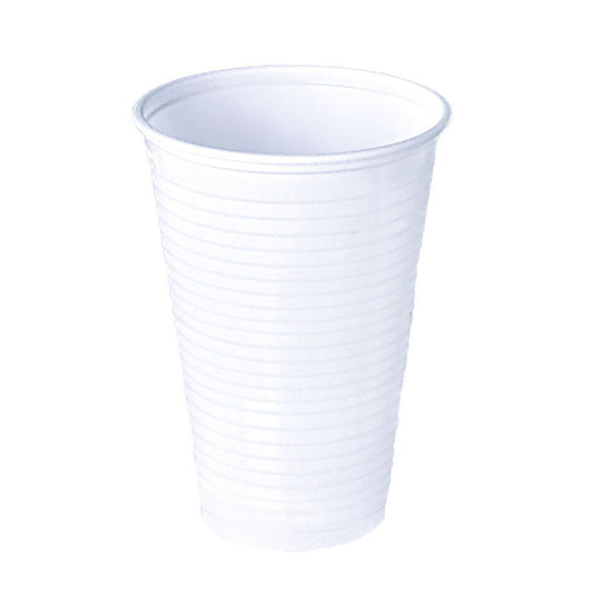 Trinkbecher – 200 ml, weiß, unsteril, 100 Stück