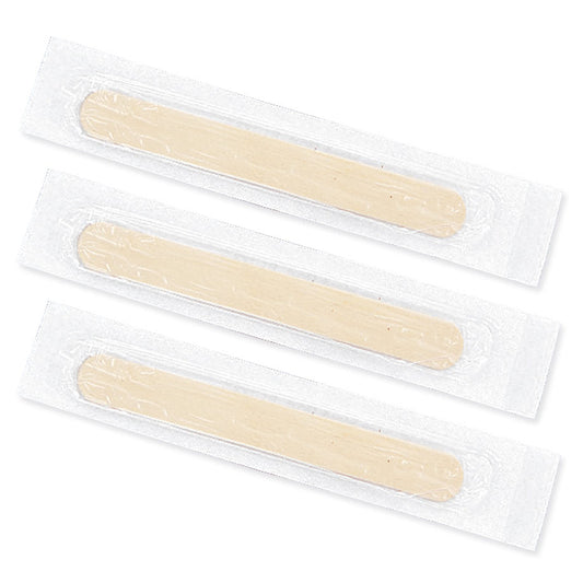 Holzmundspatel steril – einzeln verpackt, 50 Stück