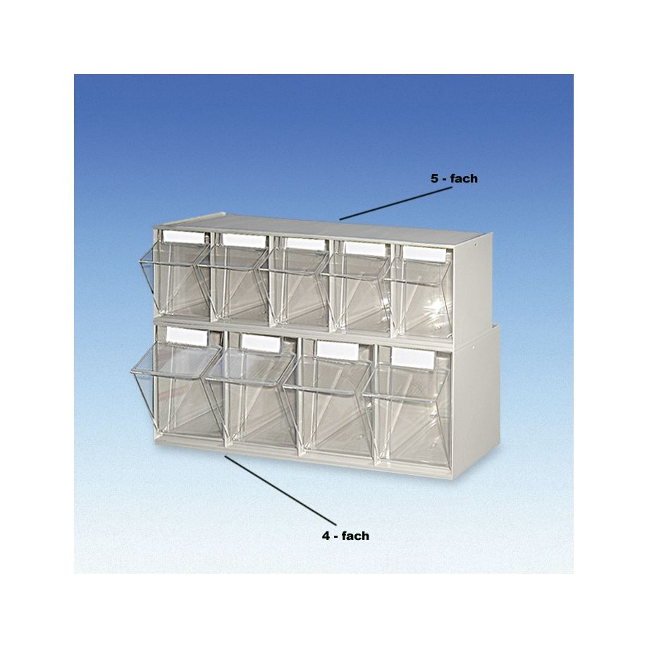 Spritzen- & Kanülenspender, hellgrau/beige