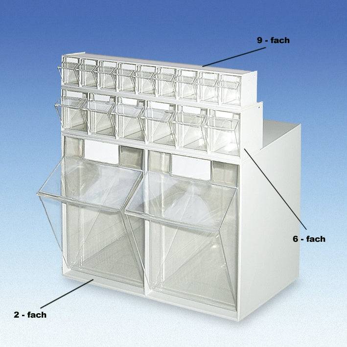 Spritzen- und Kanülenspender, weiß