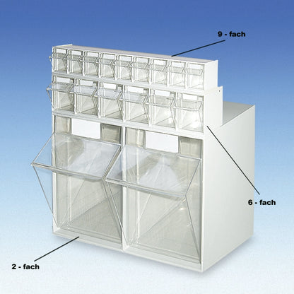 Spritzen- und Kanülenspender, weiß