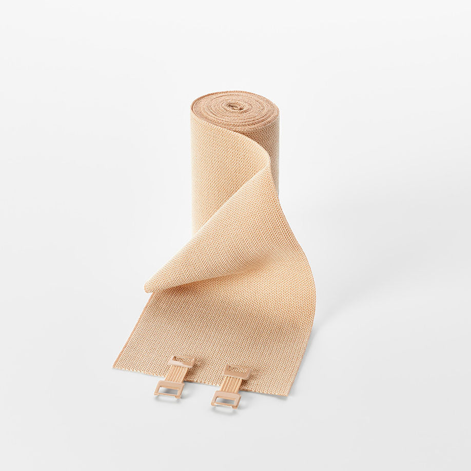 miro-lan Kurzzugbinden beige – 5 m, 10 Stück