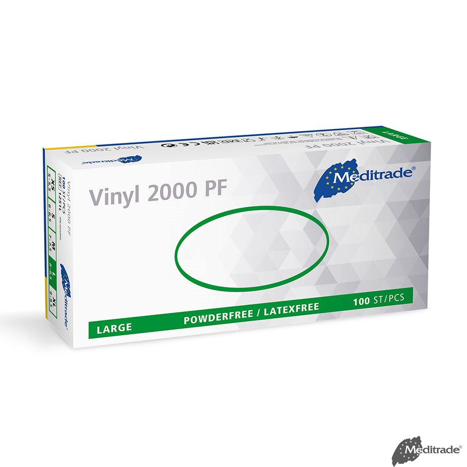 Vinyl 2000 Handschuhe, 100 Stück