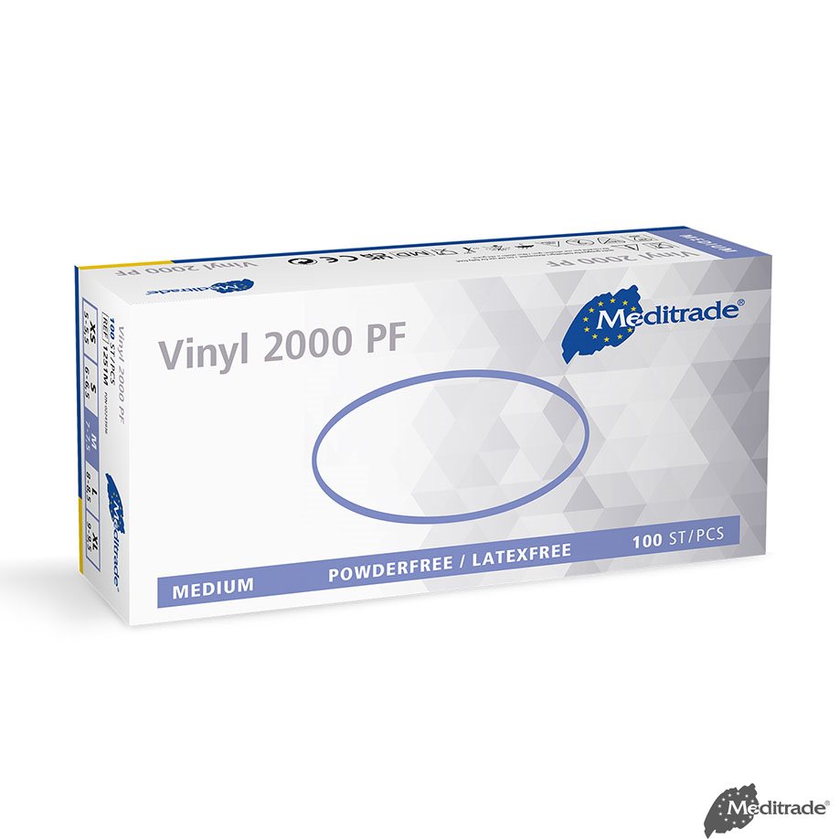 Vinyl 2000 Handschuhe, 100 Stück