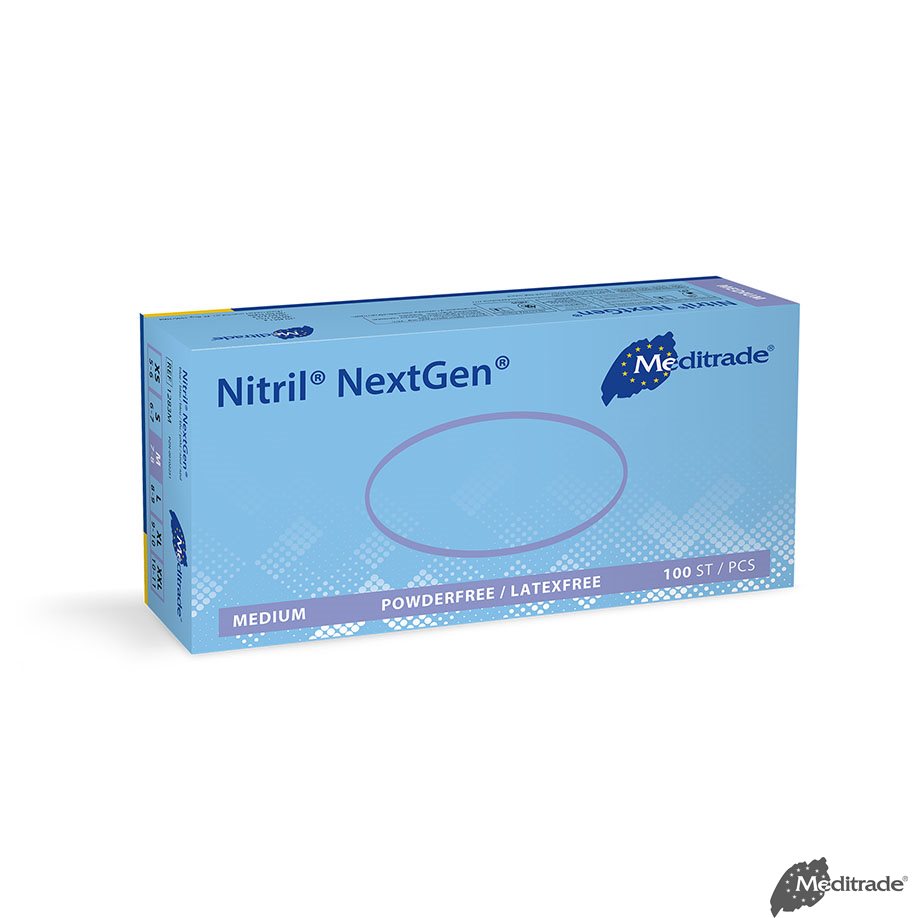 NextGen Nitril Handschuhe blau