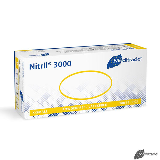 Nitril3000 Nitril Handschuhe weiß