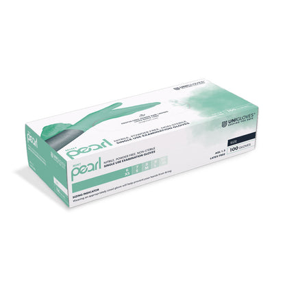 Unigloves Mint Pearl Nitril-Untersuchungshandschuhe