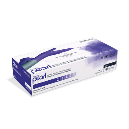 Unigloves Cobalt Pearl Nitril-Untersuchungshandschuhe