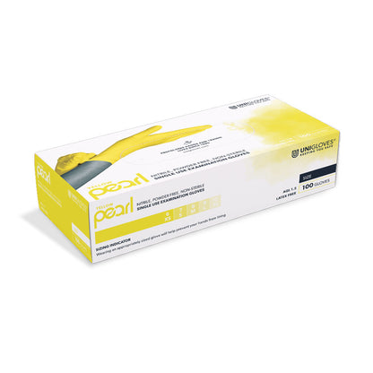 Unigloves Yellow Pearl Nitril-Untersuchungshandschuhe